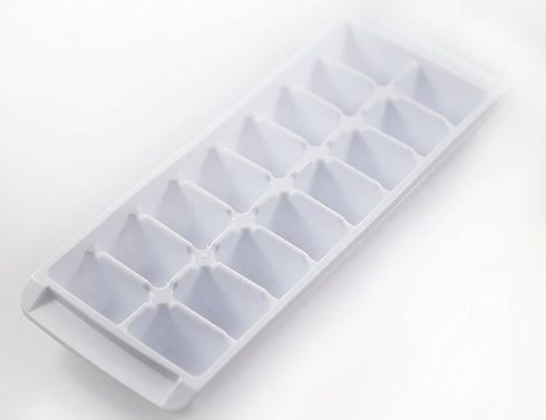 Easy Release White Ice Cube Tray, 16 Cube Trays (Pack of 4)