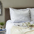 Bucky At Home Spa Collection, Silk-Like Satin Sleep Set, 5 Piece Set in Silver