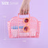 BABANA (Set) Jelly Bags - Small and Large Mother Daughter Jelly Totes | Reusable Gift Basket, Beach Bags - (Small