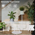 2-Tier Modern Metal Plant Stand Indoor, Flower Holder with Marble Base, Tall Tiered Planter Shelf for Living Room