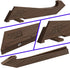 FINDKING Walnut Knife Edge Guard, Wooden Magnetic Knife Sleeve for Counter, Drawer, Knife Bag, Light, Portable Blade Sheath Cover, Suitable for 5" Japanese Kitchen Knife (Knife Not Included) by FINDKING
