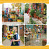 6 12" Pickmesh Pcs Kindergarten Graduation Decorations Crayon Metal Yard Signs Outdoor Decor Crayon Garden Stake First
