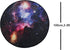 3'3" Fancytan Galaxy Rug, Universe Space Nebula Star Starry Night Moon Cloud Round Rugs Large for Living Room, Space