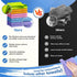5 (10-Pack,12"X12") FGSAEOR Microfiber Cleaning Cloth, All Purpose Cleaning Rag - Ultra Absorbent Microfiber Towel