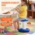 3-7, VEVOR Kids Wobble Chair, Active Chair with Sponge Cushion, Wobble Stool Improves Focus, Posture and Calm Children