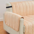 Great Bay Home Velvet Chair Cover - Washable Slipcover Furniture Protector with Elastic Straps - Furniture Cover
