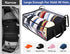 AOODA Wide Hat Storage for Baseball Caps, Large Capacity Hat Organizer for Closet Cap Holder Holds up to 40 Hats, Black by AOODA