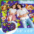 Waterproof,80"x 80"Foldable 6-8 Extra Large Picnic Blanket Machine Washable Beach Blankets,Outdoor Blanket