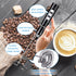 Rechargeable Handheld Milk Frother, Electric Coffee Mixer with 2 Stainless Steel Egg Beaters for Hot Chocolate