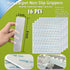 16Pcs Non-Slip Rug Carpet Grippers, Large Reusable Tape Pads, Strong Adhesive, Removable Double-Sided Strips