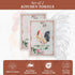 100% Cotton Kitchen Towel Campagne Maison d' Hermine, Set of 2, Super Soft, Quick Drying