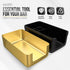 12 12 Esatto Professional Bar Products Premium Bar Caddy (Gold), Used to Easily Organize Bar Items and Workspace