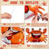 Silipull 5 Set Pcs Sea Animal Balloons Decorative Fish Net Crab Lobster Fish Foil Balloons Ocean Nautical Themed Party