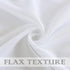 Snow White Linen Sheer Curtain Panel - 72" Long Faux Linen Window Treatment Drape, Sets of 2, 54x72 Inch