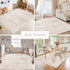 Srugn 5x7 Washable Rugs Area Rugs for Living Room,Bedroom,Dining Room- Ultra Soft Faux Wool Nursery Rug for Baby