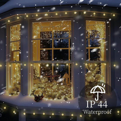 G3, 100 8 (G3-100LED-Solar-Warm Anycosy Christmas String Lights LEDs Globe Solar Operated Strings Lights Warm White