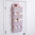 Delta Children 4 Pocket Over The Door Hanging Organizer - 2 Pack, Easy Storage/Organization Solution - Versatile and Accessible in Any Room in the House, Pink by Delta Children