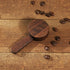 Wood Scoop for Canister - Measuring Spoon for Coffee Beans, Ground Coffee, Protein Powder, Spices, Tea, Bath Salt