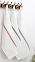12 Pack Commercial 16x28-30 Cotton Craft - Scandia Stripe - Pure Cotton - Professional Restaurant Grade Kitchen Dish
