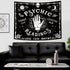 Homewelle Tarot Psychic Reading Hands Tapestry Wall Art Decor 59Wx51L Inch Ouija Palmistry Witch Unique Fabric