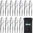 ShengTu Nut Crackers for Crab Legs - 12 Pack Crab Leg Crackers, Zinc