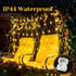 Flechllary 200 67Ft Outdoor,8 LED Fairy Lights Battery Operated with RemoteWaterproof String Lights for Indoor & Modes