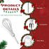 Sikawai Stainless Steel Egg Beater/Whisk Attachment for Hand Mixer, Kitchen Mixer Accessories