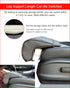 Car Leg Extender Leg Support for Driving, Car Front Seat Thigh Extender Support Cushions, Adjustable