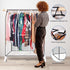 Zilink 43" Clear Hanging Garment Bags, Extra Large Closet Storage Bag for Winter Clothes