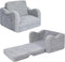 Kids Couch for Toddlers, 2-in-1 Kids Sofa Chair, Comfy Soft Foldable Toddler