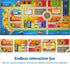 60x32 inches,Car Booooom Jackson Kids Car Rug Play Mat Mat,Non Slip Kids Rug for Bedroom Boys Playroom,Play Carpet