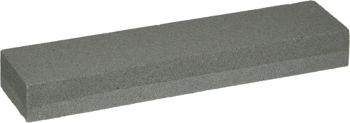 New Star Foodservice Combination Sharpening Stone Knife Sharpener, 8" x 2" x 1", Silver & Grey