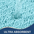 Arotive Luxury Chenille Bathroom Rug Mat, Extra Soft Thick Absorbent Shaggy Bath Mats, Non-Slip Machine Wash