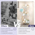 3Tier 12 SWTYMIKI Standing Shower Caddy Corner - Stainless Steel ShowerOrganizer Shelf with Hooks and Adhesive Pads