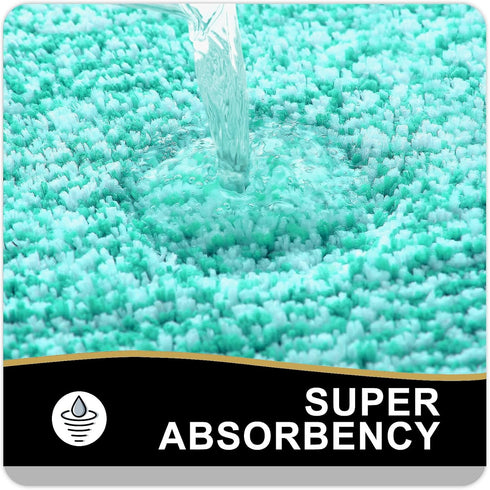 OLANLY Bathroom Rugs 24x16 - Extra Soft Absorbent Microfiber Bath Mat, Non-Slip, Machine Washable, Quick Dry Shaggy