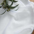 HLC.ME White Sheer Voile Window Curtain Panels, Set of 2, 54 x 45 inches for Small Windows