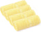 Melissa Linen, 4 Piece Washcloths, 12x12 in Turkish Soft Wash Cloth Set,