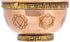 7 Chakras Copper Offering Bowl - Altar Use, Ritual Offerings, Home Decor, Meditation Accessories, Incense Holder