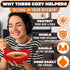 6 Cozy 6.5" 7.1" Pcs Soup Bowl Holders for Hot Food Microfiber Fabric Heat-Resistant Soup Bowl Warmers for Kitchen
