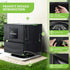 UIRWAY Air Conditioner Covers, Heavy Duty Outdoor Waterproof AC Protection Cover for Universal Square Units