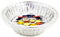 PACTOGO Disposable Aluminum 5 3/4" Meat Pot Pie Extra Deep Pan with Clear Dome Lid, Pack of 6