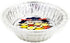 PACTOGO Disposable Aluminum 5 3/4" Meat Pot Pie Extra Deep Pan with Clear Dome Lid, Pack of 6