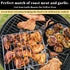 Cast Iron Garlic Roaster for Kitchen Grill Oven, Indoor or Outdoor BBQ Grill Garlic Tools, Garlic Baker