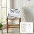 Set 6 Set Great Bay Home Decorative Bath Towel - Luxury Cotton Piece Towel - Luxurious, Ultra-Soft, Durable Towels