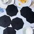 Patelai 6 Pcs Silicone Cup Covers 4.13 Inch, Flexible Reusable Mug Lid for Coffee Tea (Black)