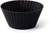 Fox Run 73930 Silicone Cupcake Liners, Black & White, Set of 12 for Baking Muffins and Cupcakes