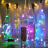 10 Pack Bottle Cork Lights, 10 LED Wine Bottle Battery Powered Lights, Copper Wire Fairy String Light for Home Decor