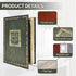 Microkize Little Women Decorative Book Box, Faux Book Safe with Lid, Hidden Storage Compartment for Remote Control