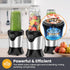 Suavo Smoothie Blender 1100W - Portable Personal Blender for Shakes & Smoothies with 2 * 22Oz To-Go Cups & Lids,
