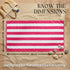 BolBom*S 6 Pack 30x60-100% Set Beach Towels Large Cotton Beach & Pool Towels Bulk Cabana Stripe - Quick Dry Bath Towel